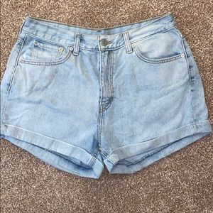 High waisted Mom shorts